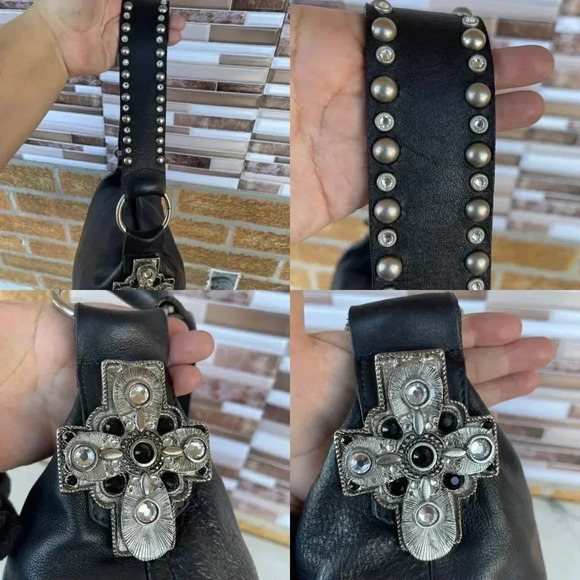 Leather rock usa black leather bag - Picture 17 of 17